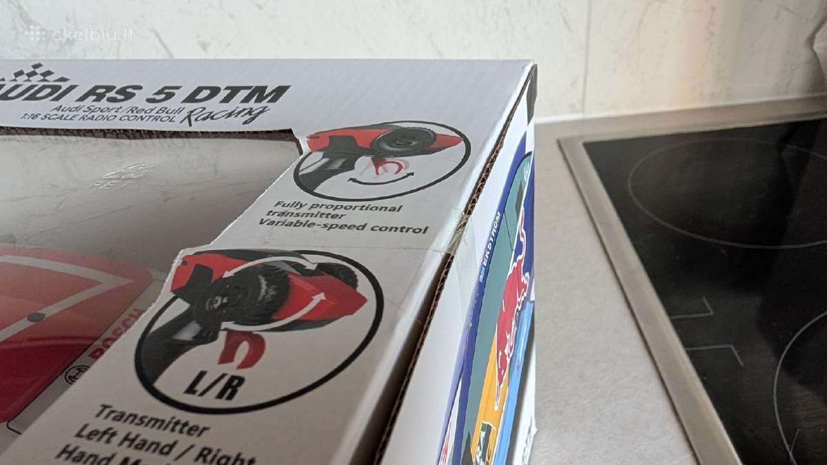 RC automobiliukas Audi Rs5 Dtm - raudonas - nuotraukos Nr. 11