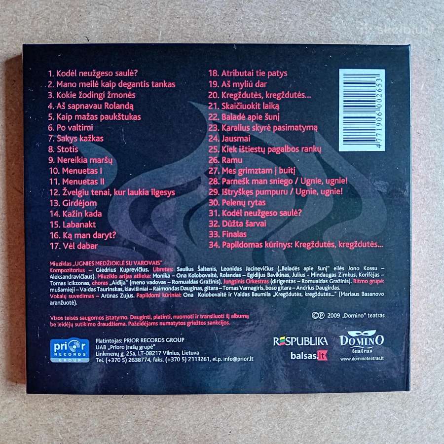 Lietuviški CD - nuotraukos Nr. 2
