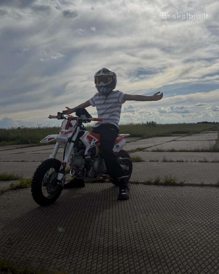 Vaikiškas motociklas thunder 70cc su garantija - nuotraukos Nr. 4