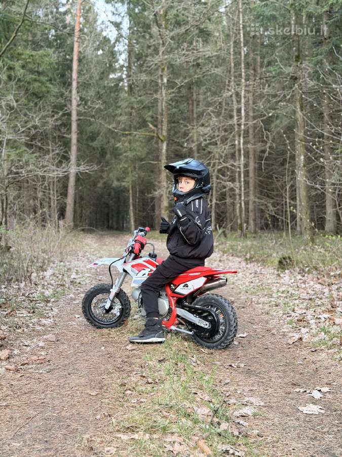 Vaikiškas motociklas thunder 70cc su garantija - nuotraukos Nr. 7