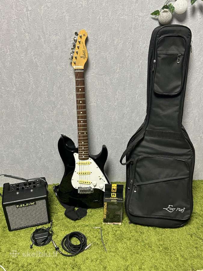 Mažai Naudotas Elektrinės Gitaros Komplektas - nuotraukos Nr. 9