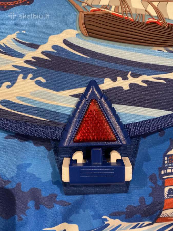 Nauja Mokyklinė kuprinė Tiger Fam 1 Blue Ship - nuotraukos Nr. 7