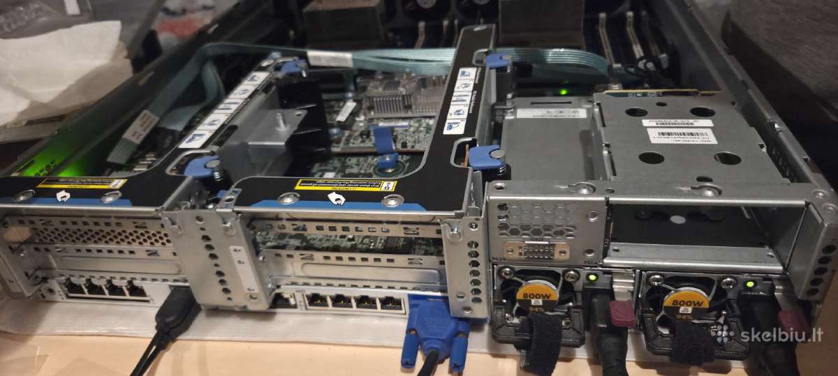 Hp Dl380g9 24+2sff 2xe5-2699v3 128gb Ddr4 2x900gb - nuotraukos Nr. 2