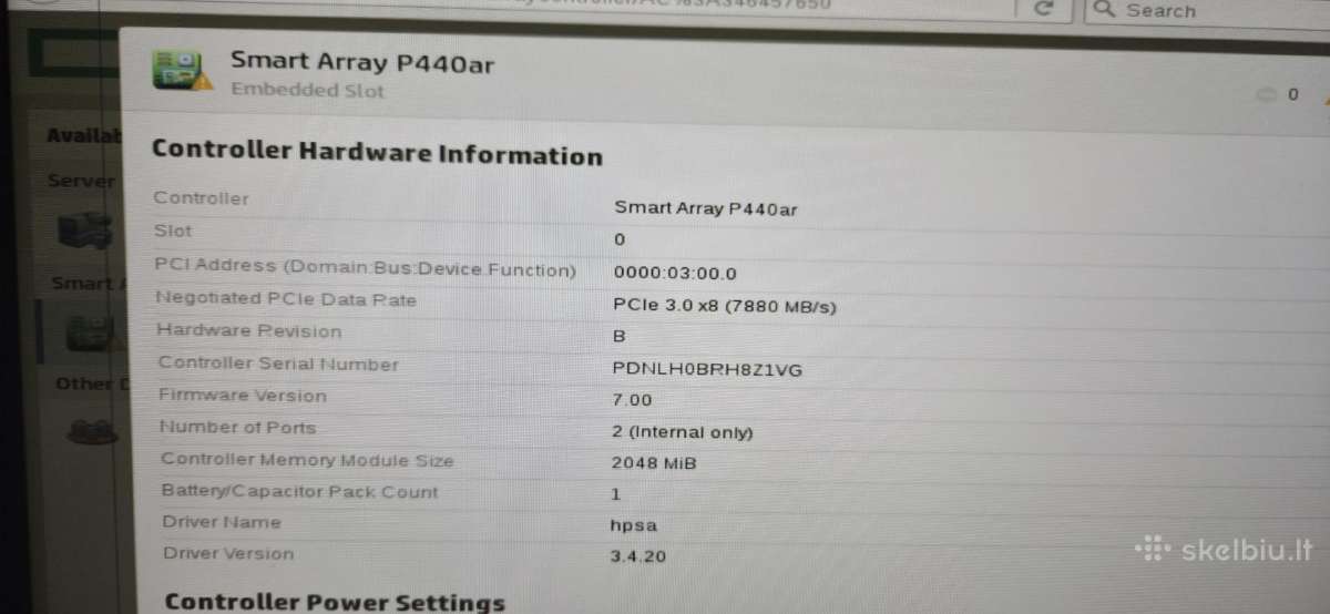 Hp Dl380g9 24+2sff 2xe5-2699v3 128gb Ddr4 2x900gb - nuotraukos Nr. 9