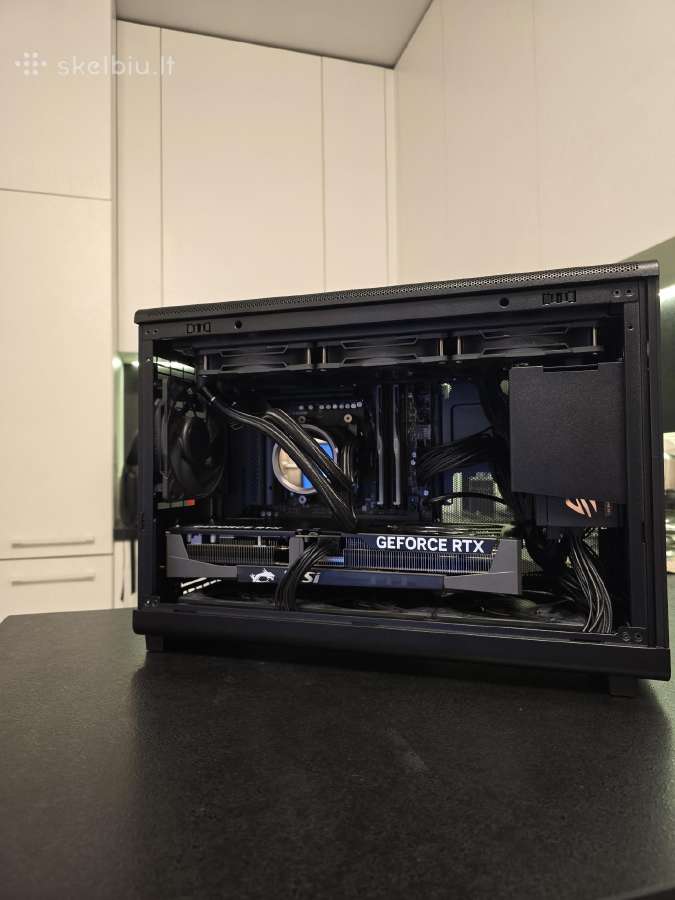 Lian Li matx 5070ti R9 9900x Gaming + Workstation - nuotraukos Nr. 2