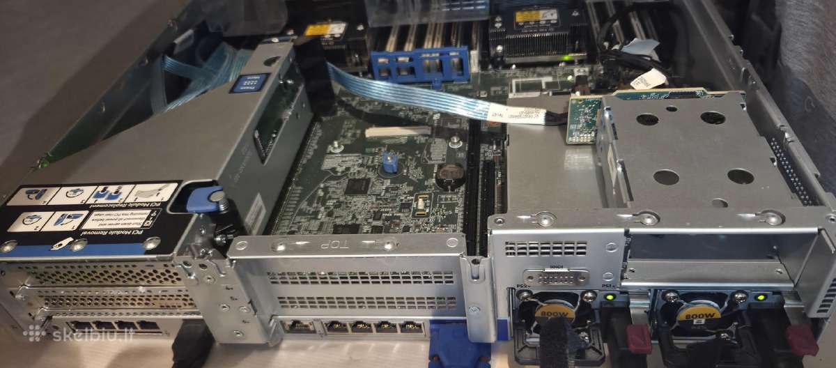 Hp Dl380 G10 2x8260+128gb RAM Ddr4 2x800gb Sas SSD - nuotraukos Nr. 10