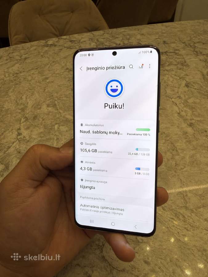 Samsung s20, 8/128gb - nuotraukos Nr. 4