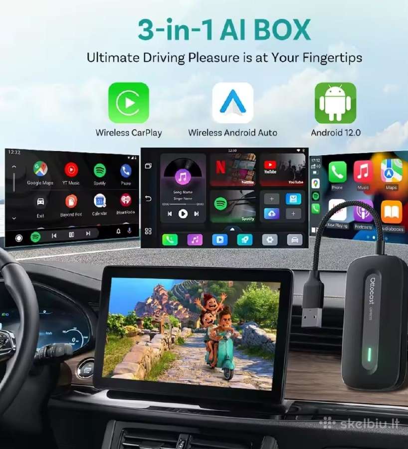 Ottocast Play2video Ultra adapteriai - nuotraukos Nr. 2