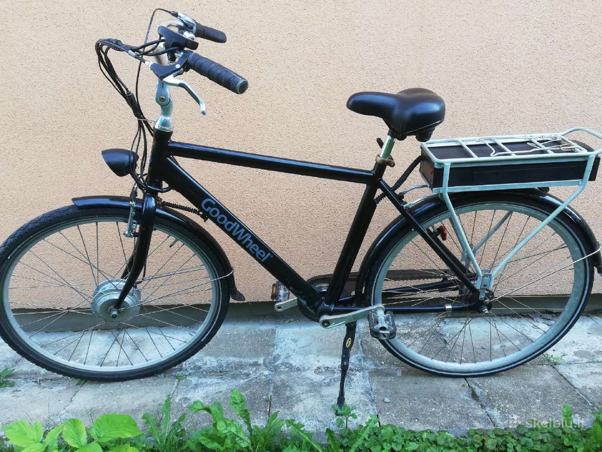 Elektrinis dviratis dideliais ratais mažai naudota