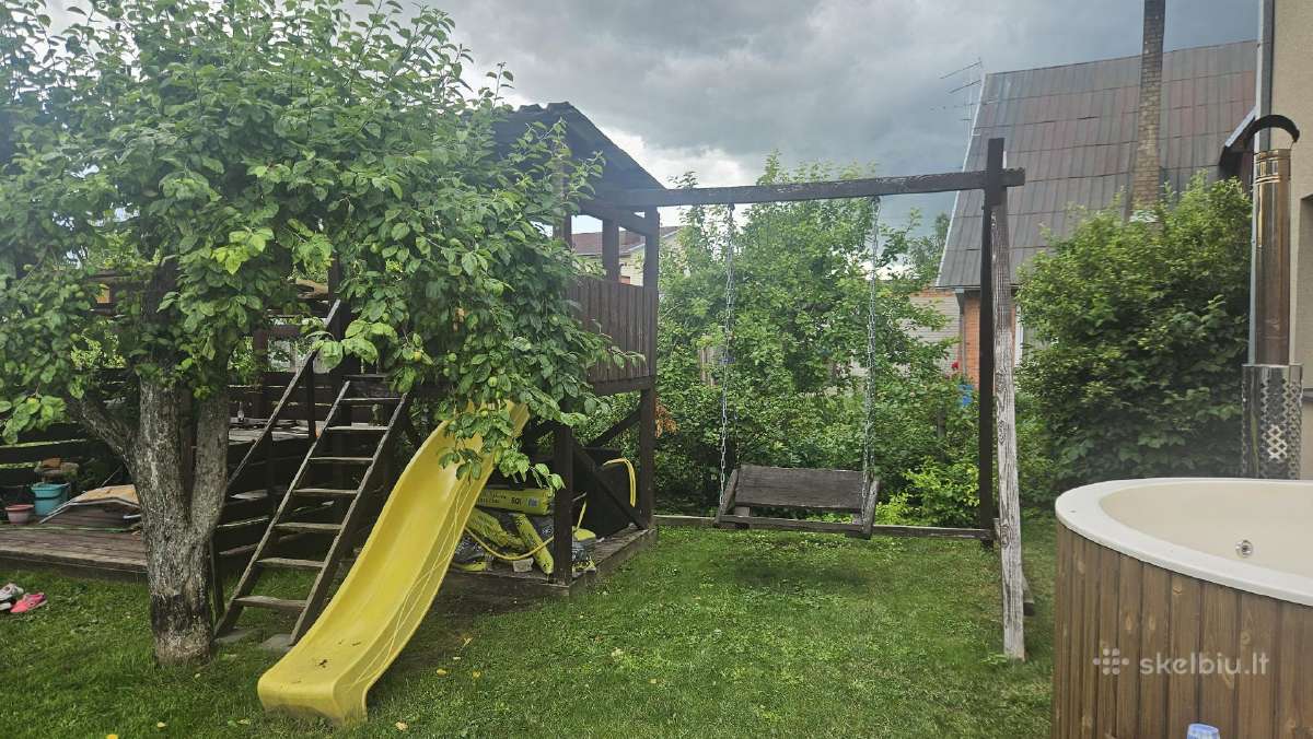 Čiuožykla, namelis, supynės