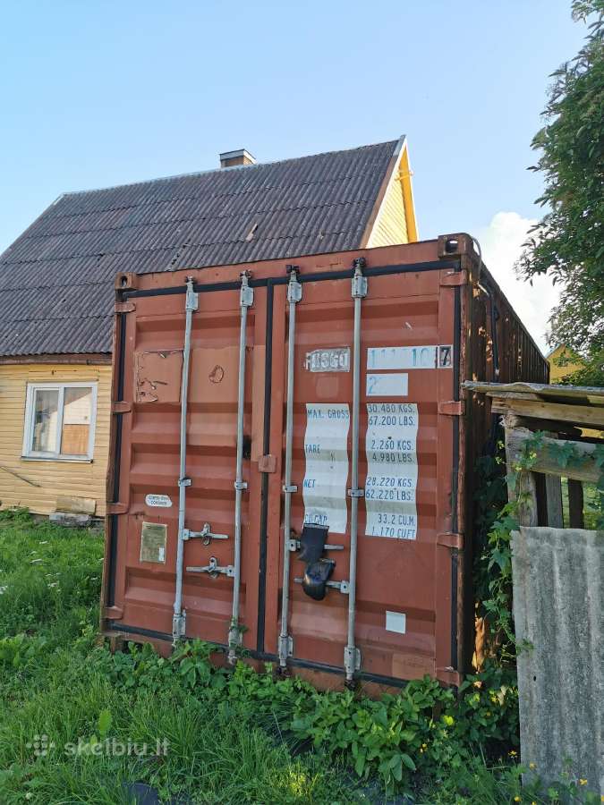 Konteimeris jūrinis 6m.