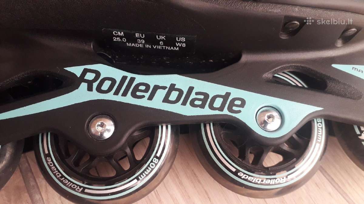 Rollerblade rieduciai 39d. - nuotraukos Nr. 2
