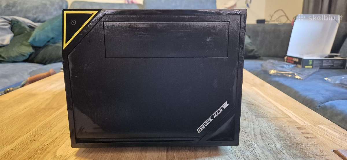 Itx korpusas Shark Zone C10 Black