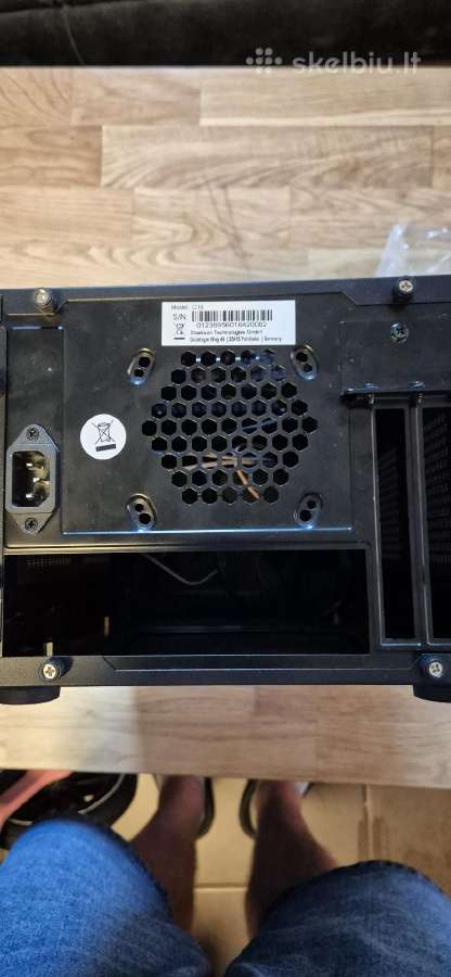 Itx korpusas Shark Zone C10 Black - nuotraukos Nr. 5