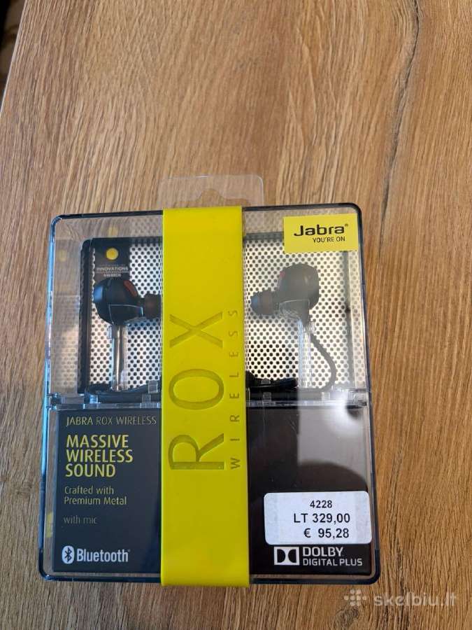 Ausinės Jabra Rox Wirelles