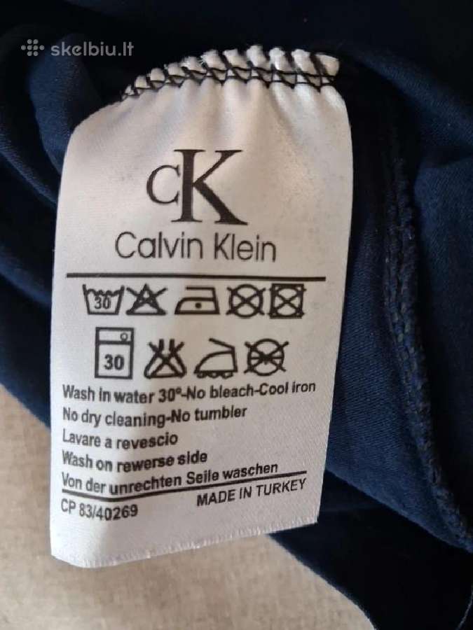 Nauji originalus Calvin Klein Jeans marškinėliai - nuotraukos Nr. 3