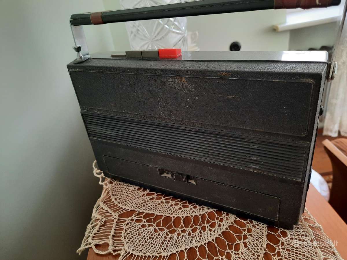 Sharp 4 bangu transistorinis radijo imtuvas radija - nuotraukos Nr. 4