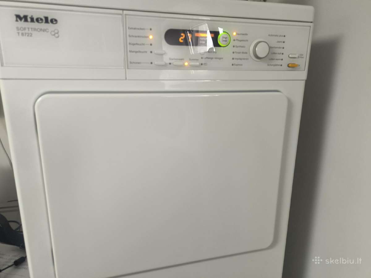 Džiovinimo masinos Miele