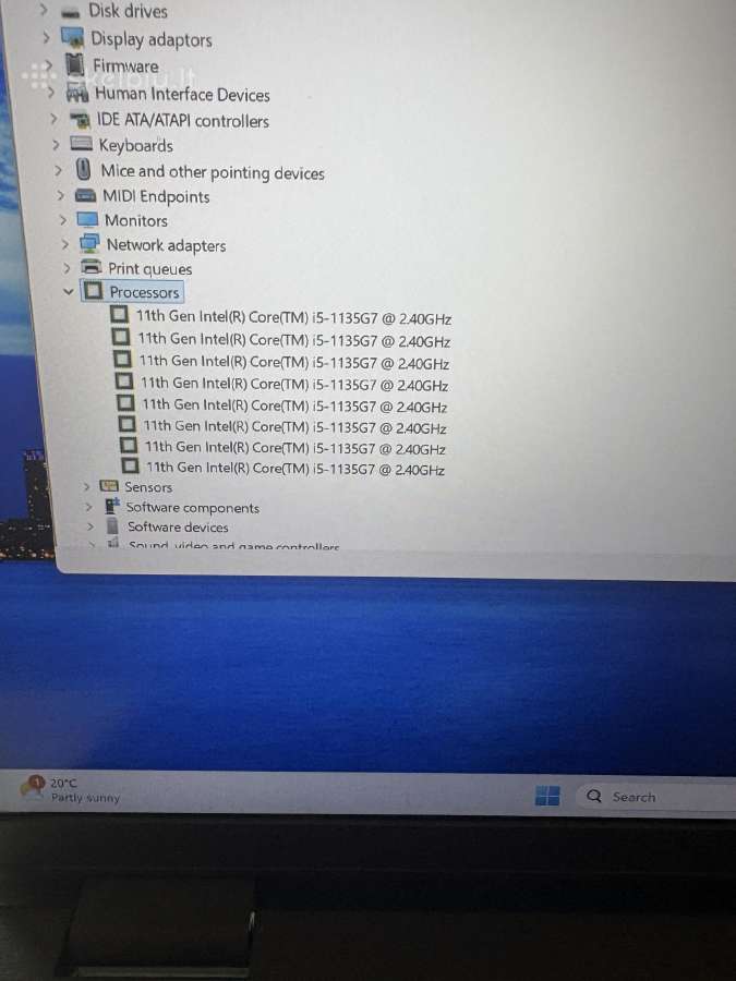 „Dell Latitude 3520“, 11-OS kartos. „Core i5-1135g - nuotraukos Nr. 5