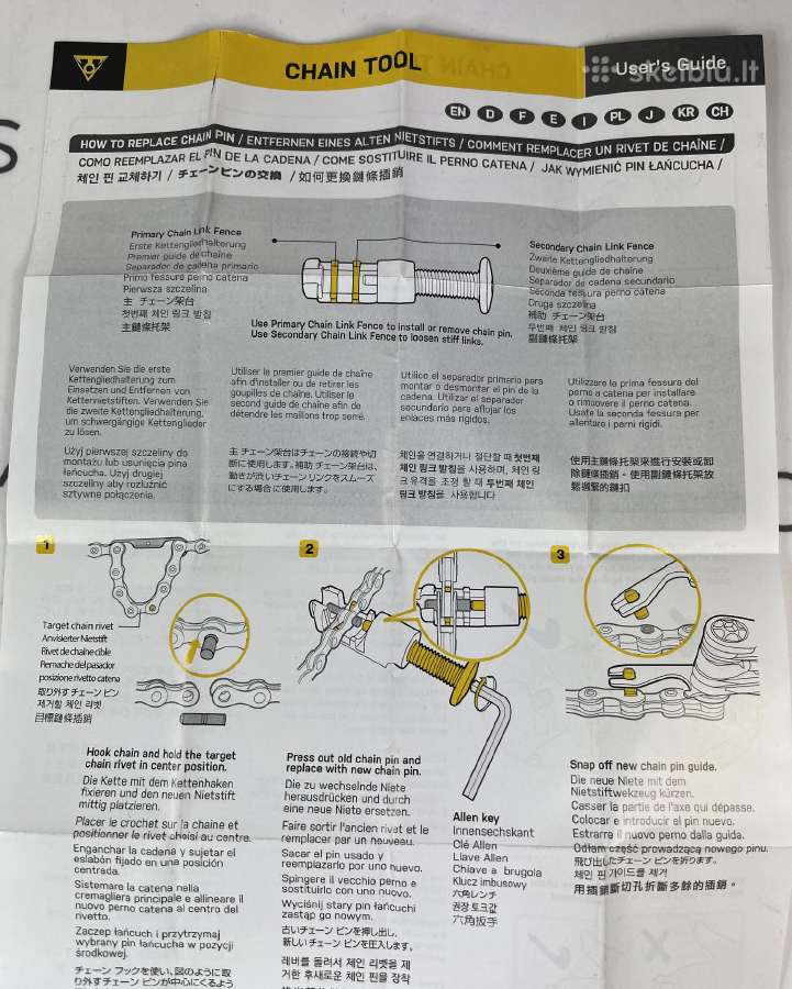 Naujas Topeak Ratchet Rocket Lite Ntx+ - nuotraukos Nr. 9