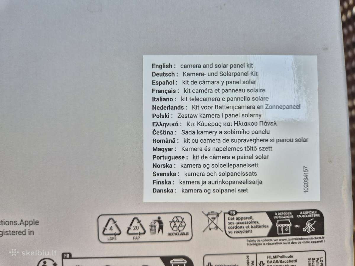 Ezviz 4G visai autonomine su akumuliatorium 360 su - nuotraukos Nr. 4