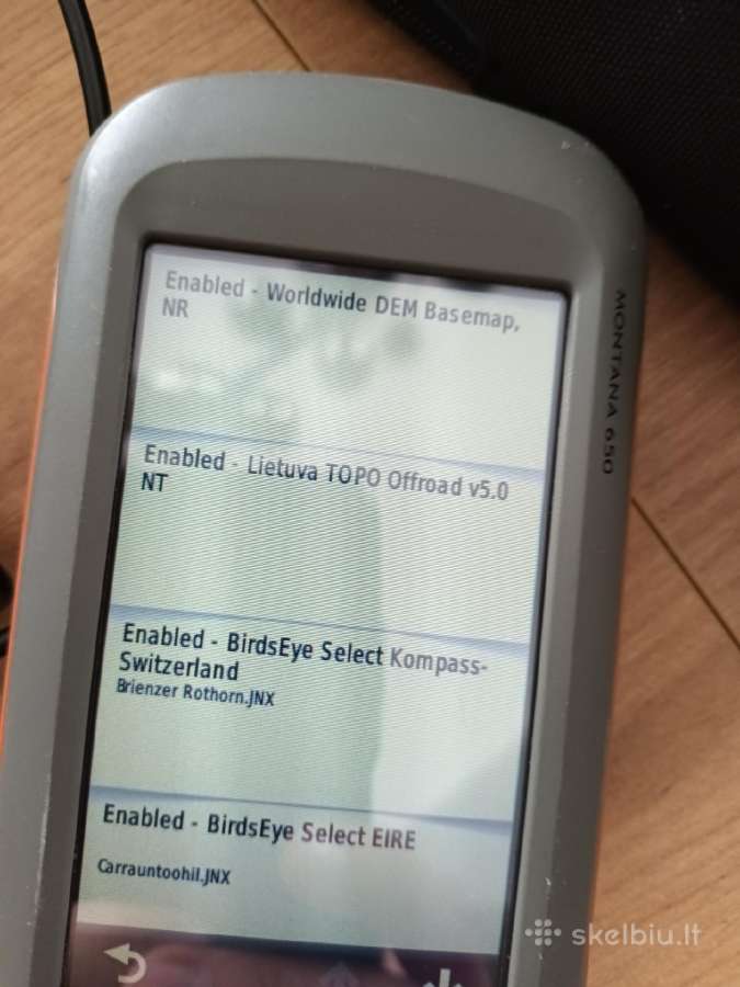 Garmin Montana 650 su Lietuvos bekele v5 - nuotraukos Nr. 4