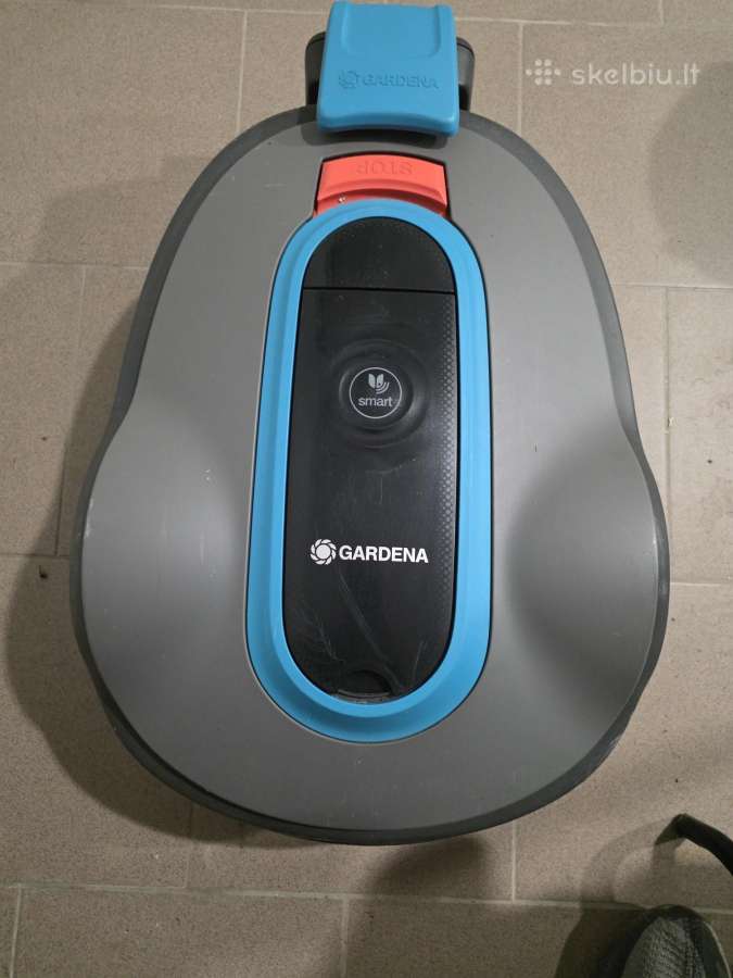Vejos robotas Gardena Smart Sileno life 1000