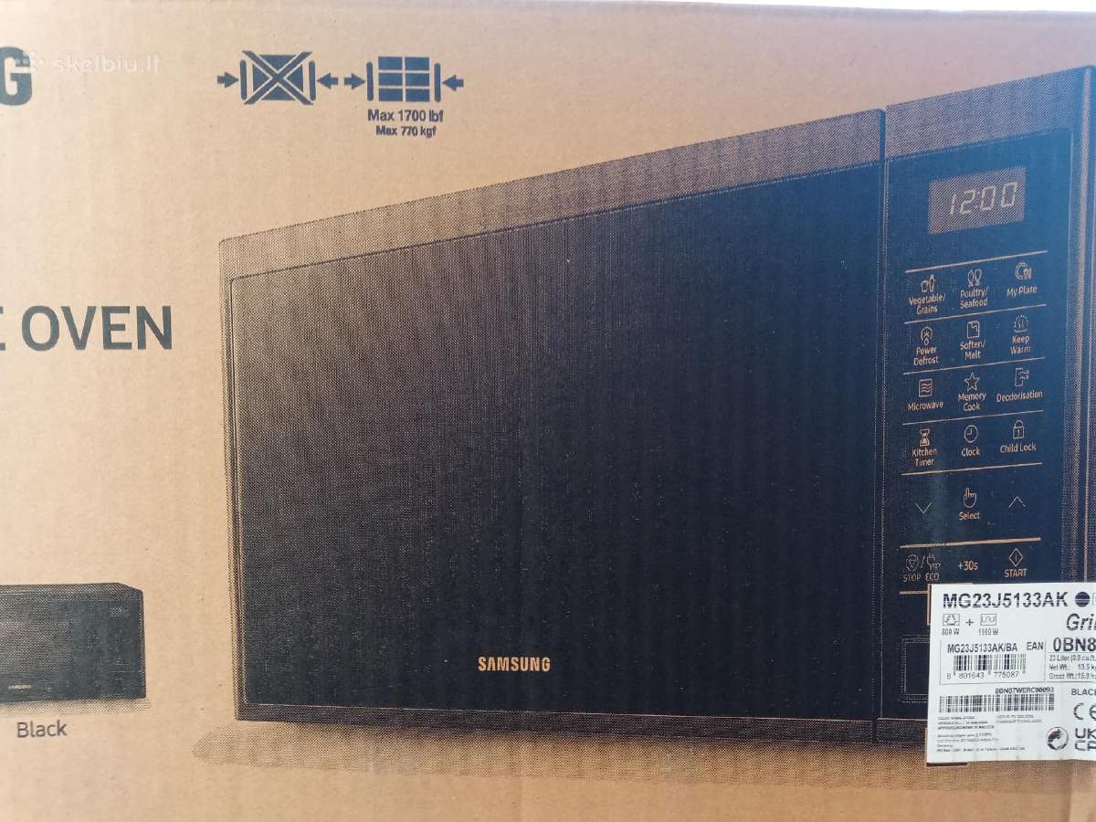 Mikrobangų krosnelė Samsung - nuotraukos Nr. 8