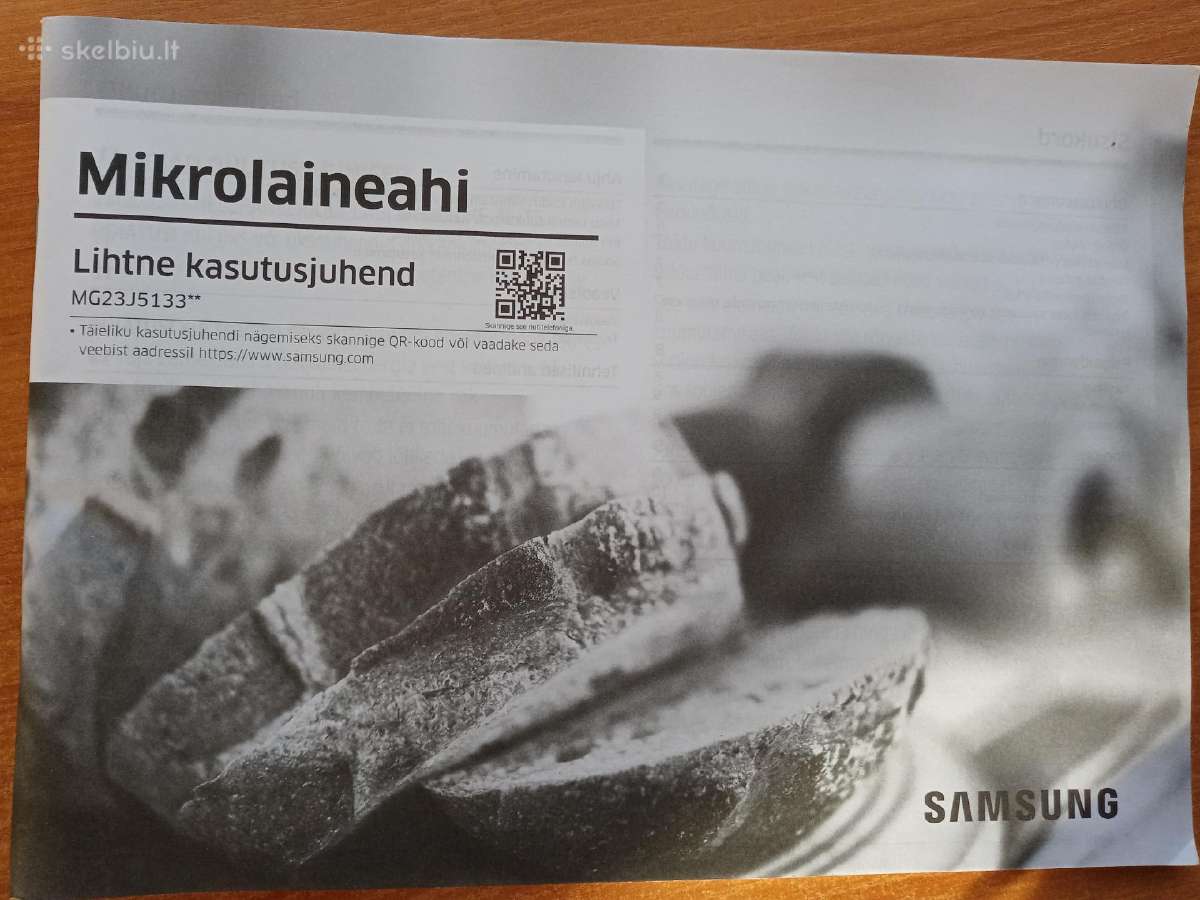 Mikrobangų krosnelė Samsung - nuotraukos Nr. 9