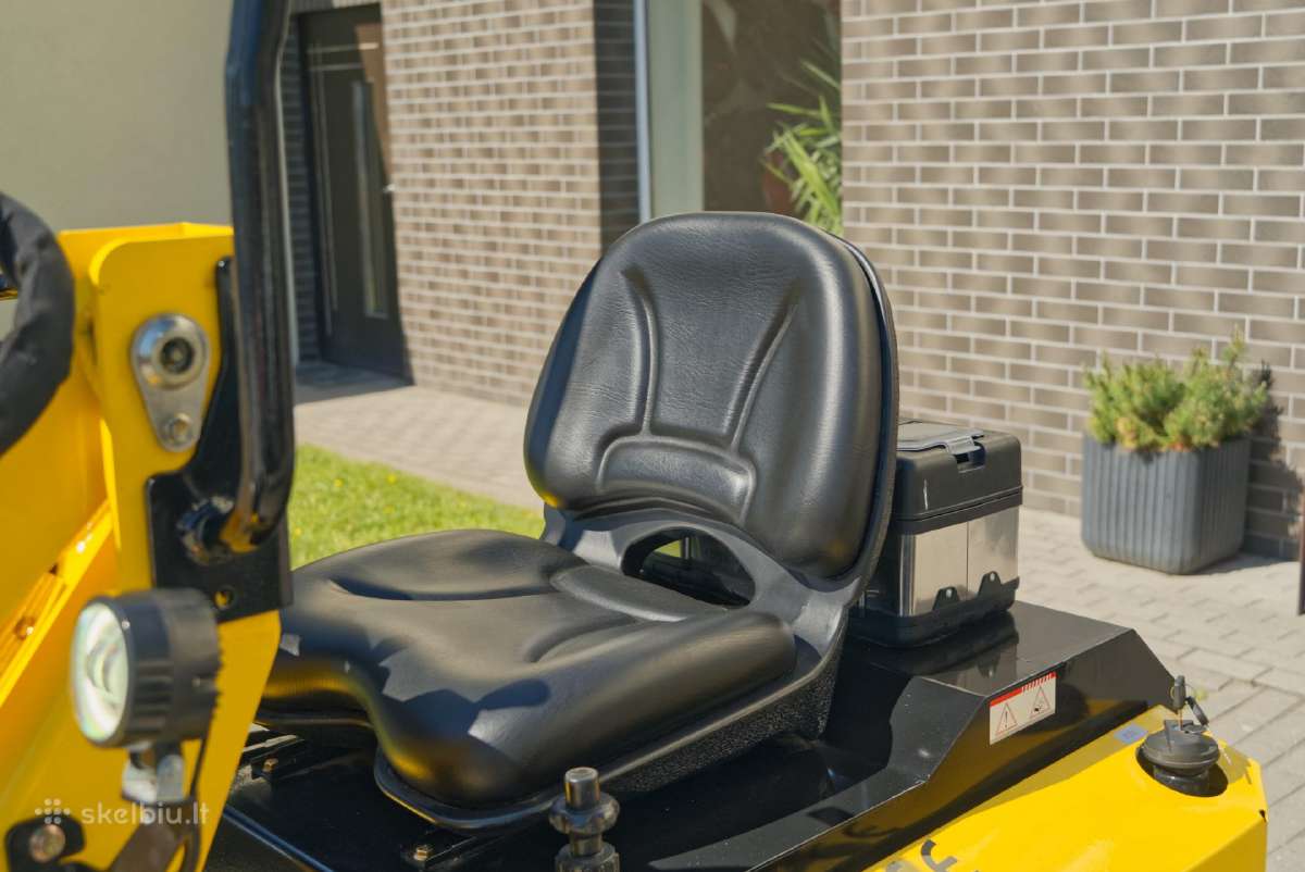 Sėdimas ratinis mini krautuvas Enzo - El22 (Dyzeli - nuotraukos Nr. 14