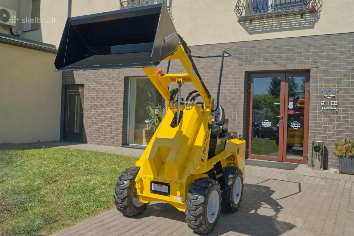 Sėdimas ratinis mini krautuvas Enzo - El22 (Dyzeli - nuotraukos Nr. 17