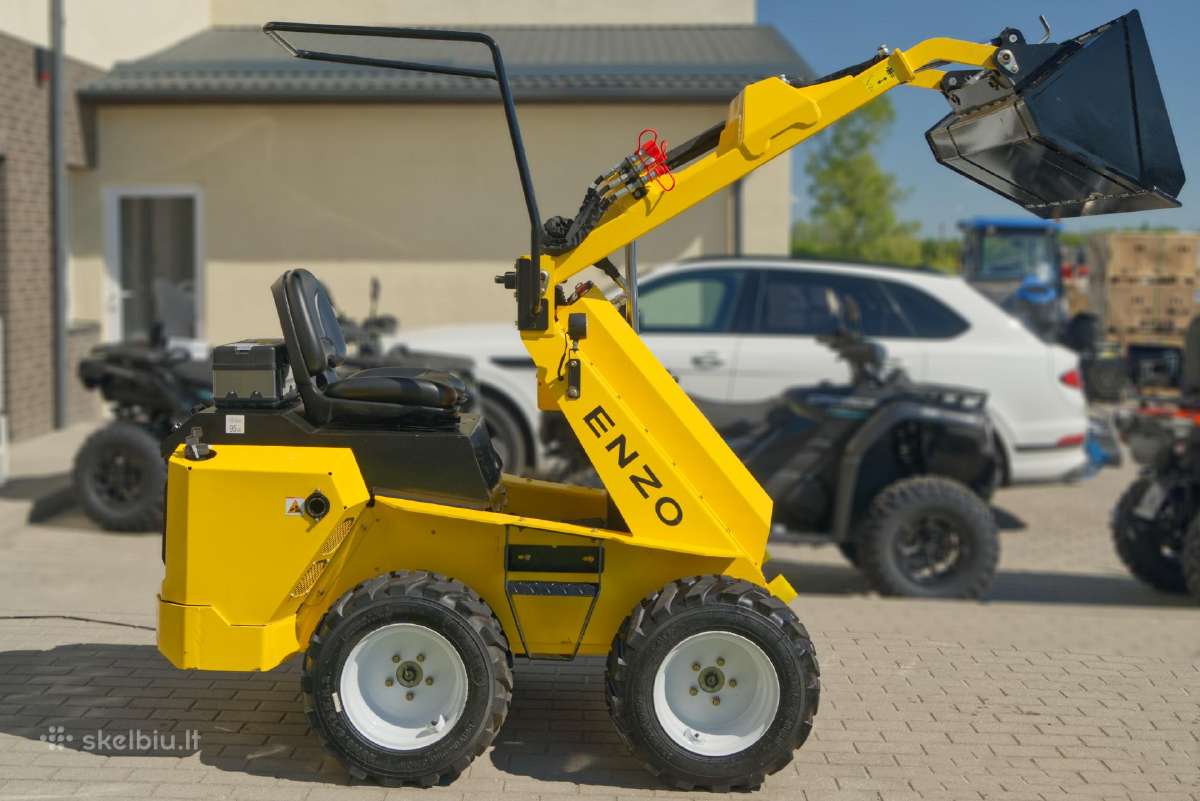 Sėdimas ratinis mini krautuvas Enzo - El22 (Dyzeli - nuotraukos Nr. 19