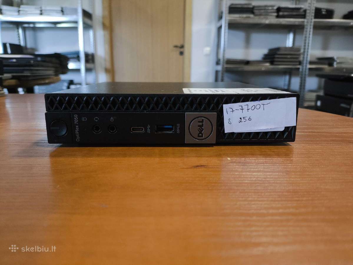 Dell Optiplex 7050 Mini Pc i7-7700t 8gb 256gb