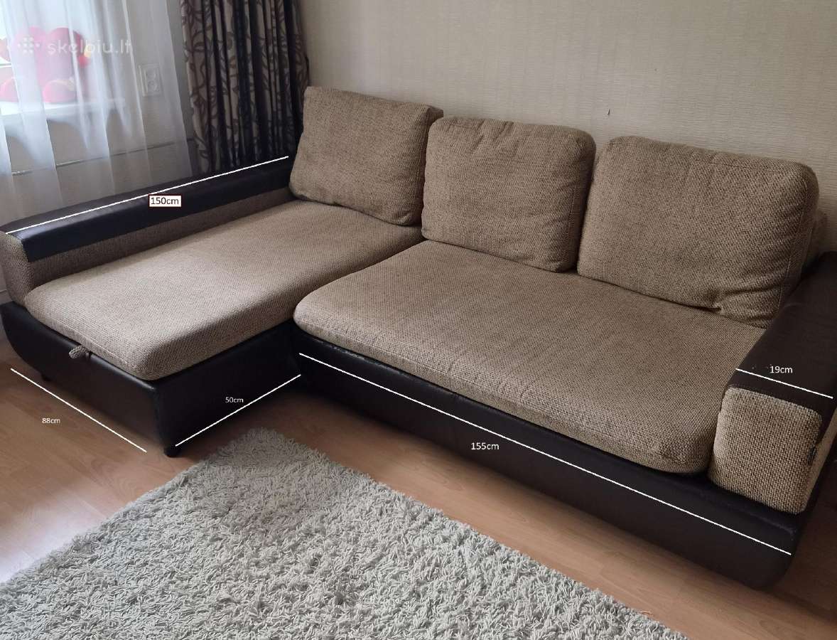 Patogi, talpi sofa-lova