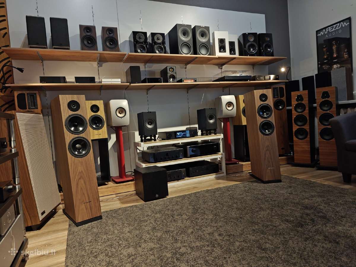 Hifi garso aparatūra - kolonėlės, stiprintuvai. - nuotraukos Nr. 2