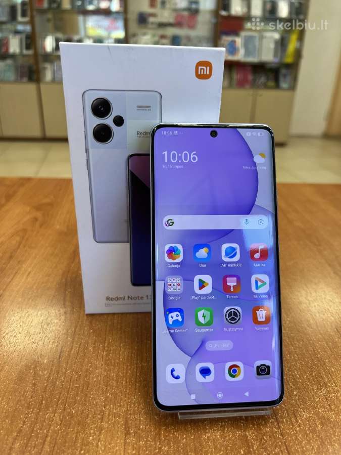 Xiaomi Redmi Note 13 Pro+ 5G 512gb (Naudotas)