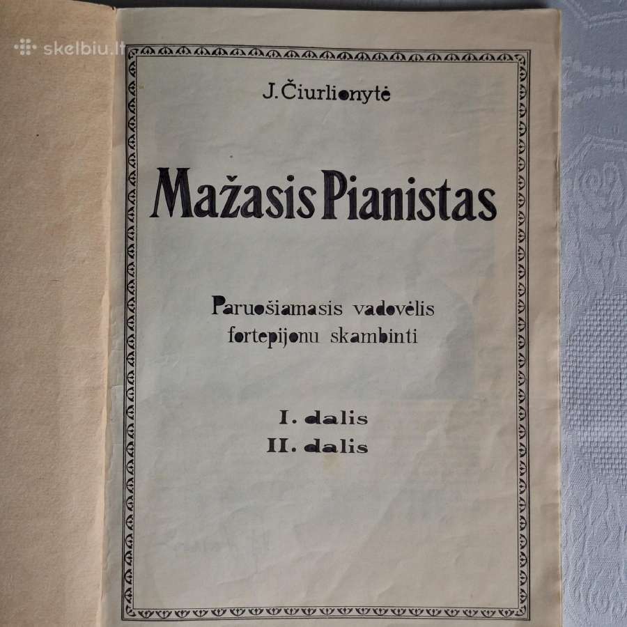 Mažasis pianistas - J. Čiurlionytė - nuotraukos Nr. 2