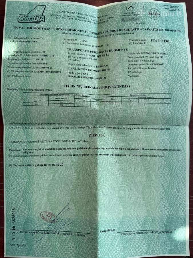 Parduodamais motociklas Čioperis - nuotraukos Nr. 10