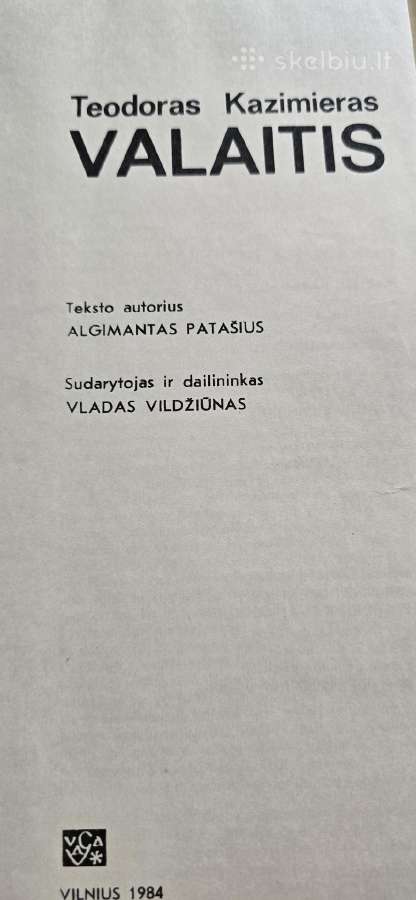 Žymaus skulptoriaus albumas " Valaitis", 1984 m. - nuotraukos Nr. 6