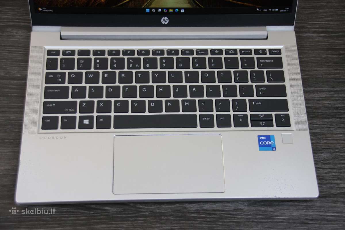 Hp Probook i7-1165g7 16gb 512ssd Fullhd Ips - nuotraukos Nr. 2