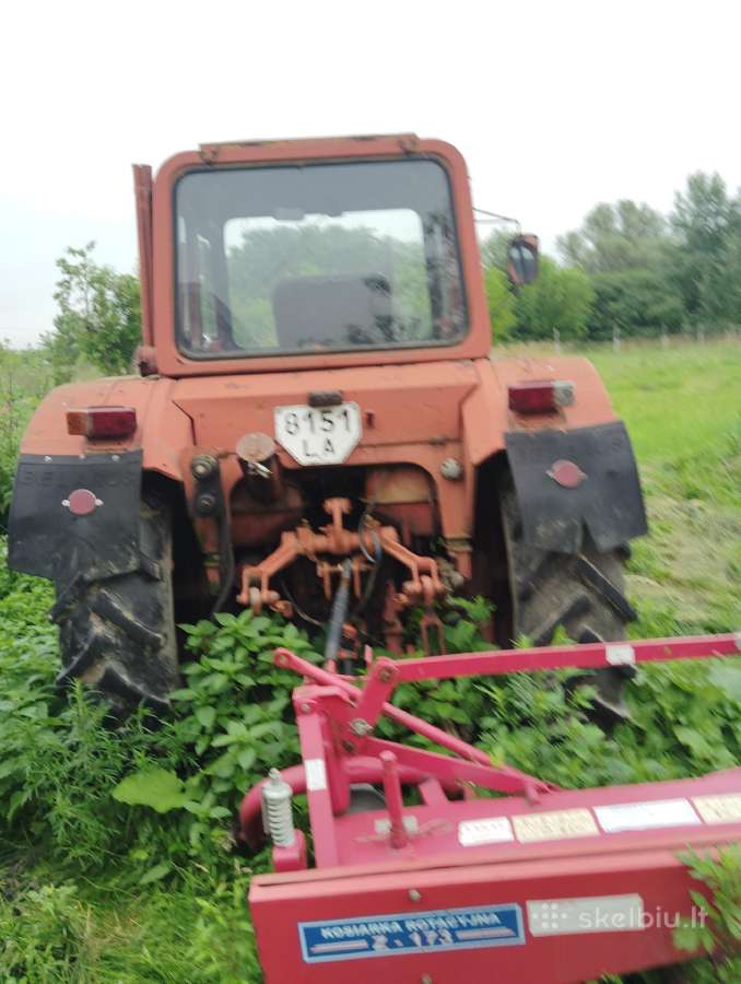 Mtz80 ir savivartė puspriekabė su dokumentais - nuotraukos Nr. 3