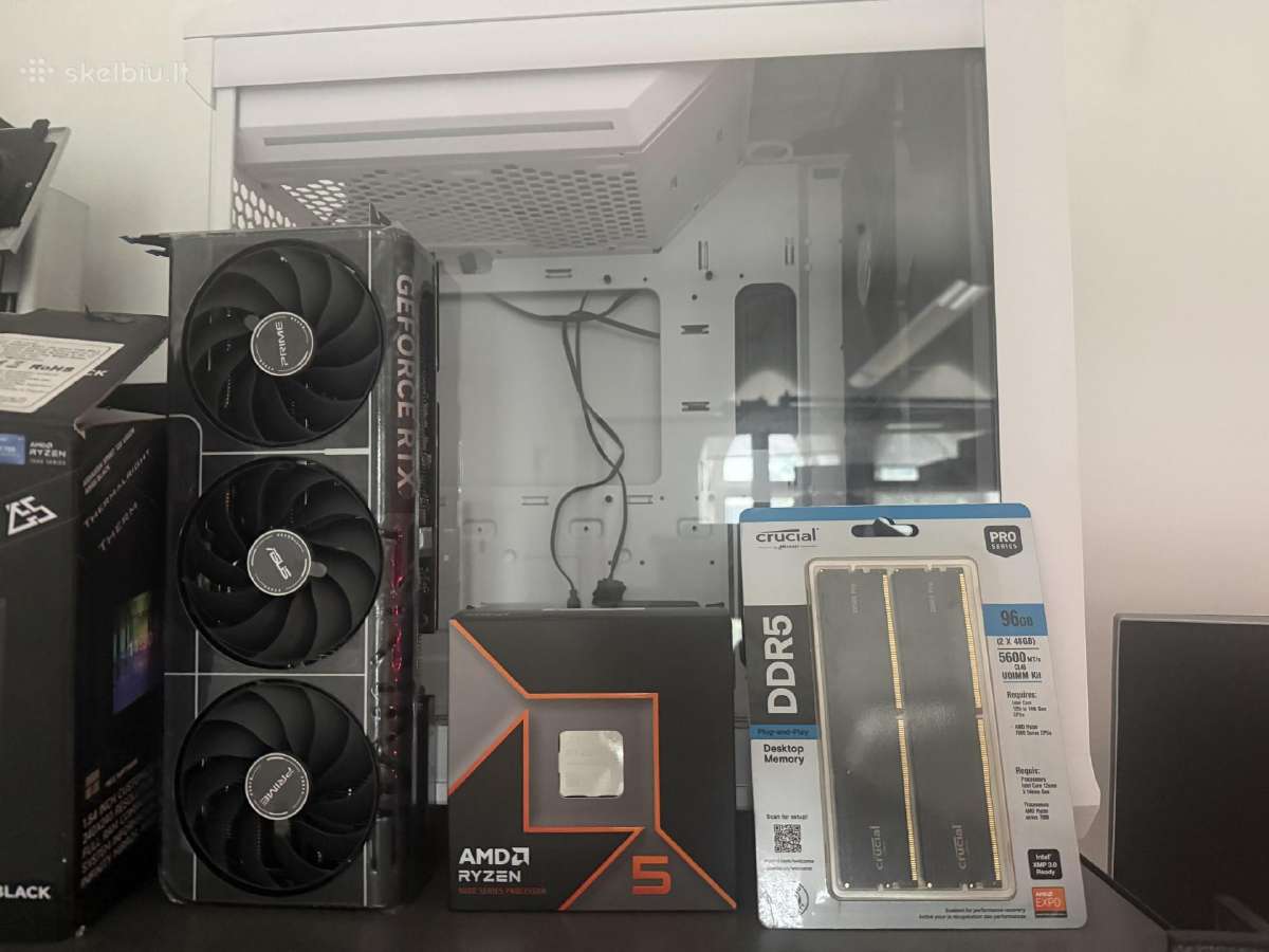 Pro Diy Pc Ryzen 9600x 96gb Ddr5 Rtx 5070 Ti