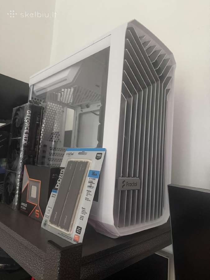 Pro Diy Pc Ryzen 9600x 96gb Ddr5 Rtx 5070 Ti - nuotraukos Nr. 2