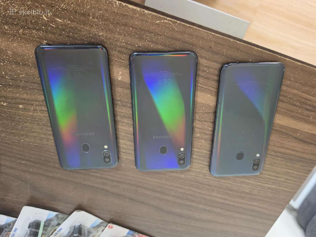 Samsung A40 64gb dual sim + microsd kortele - nuotraukos Nr. 2