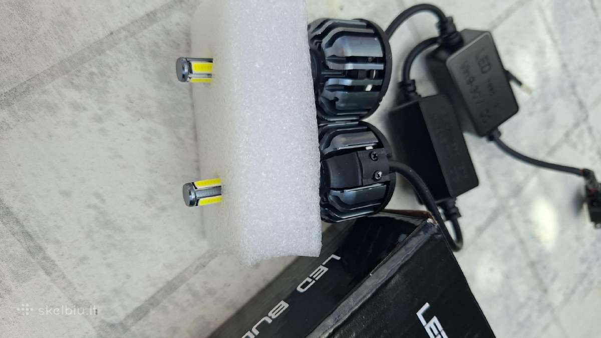 Naujas H3 LED lempučių komplektas automobiliui - nuotraukos Nr. 3