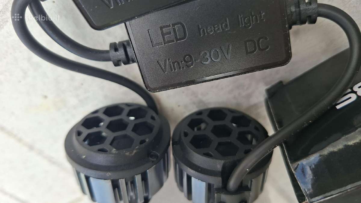 Naujas H3 LED lempučių komplektas automobiliui - nuotraukos Nr. 5