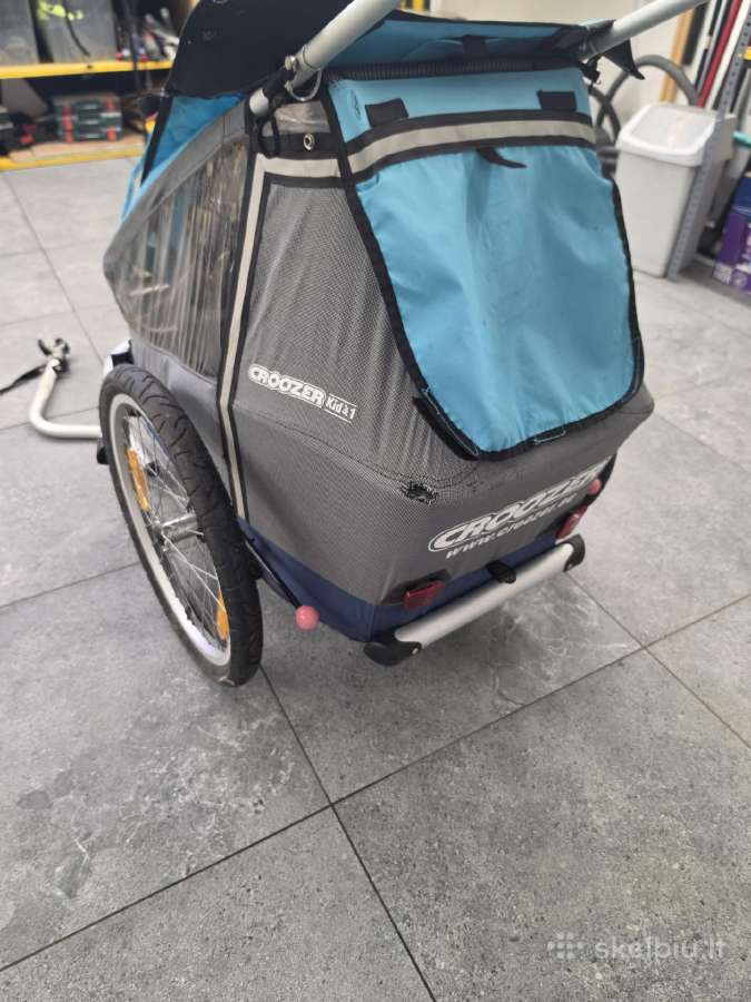 Croozer 1kids dviračio priekaba - nuotraukos Nr. 6