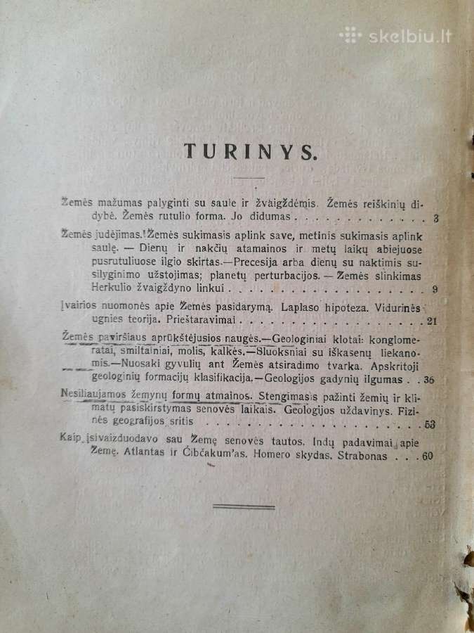 "Žemė Pasaulio Erdvėje" 1921m. - nuotraukos Nr. 10