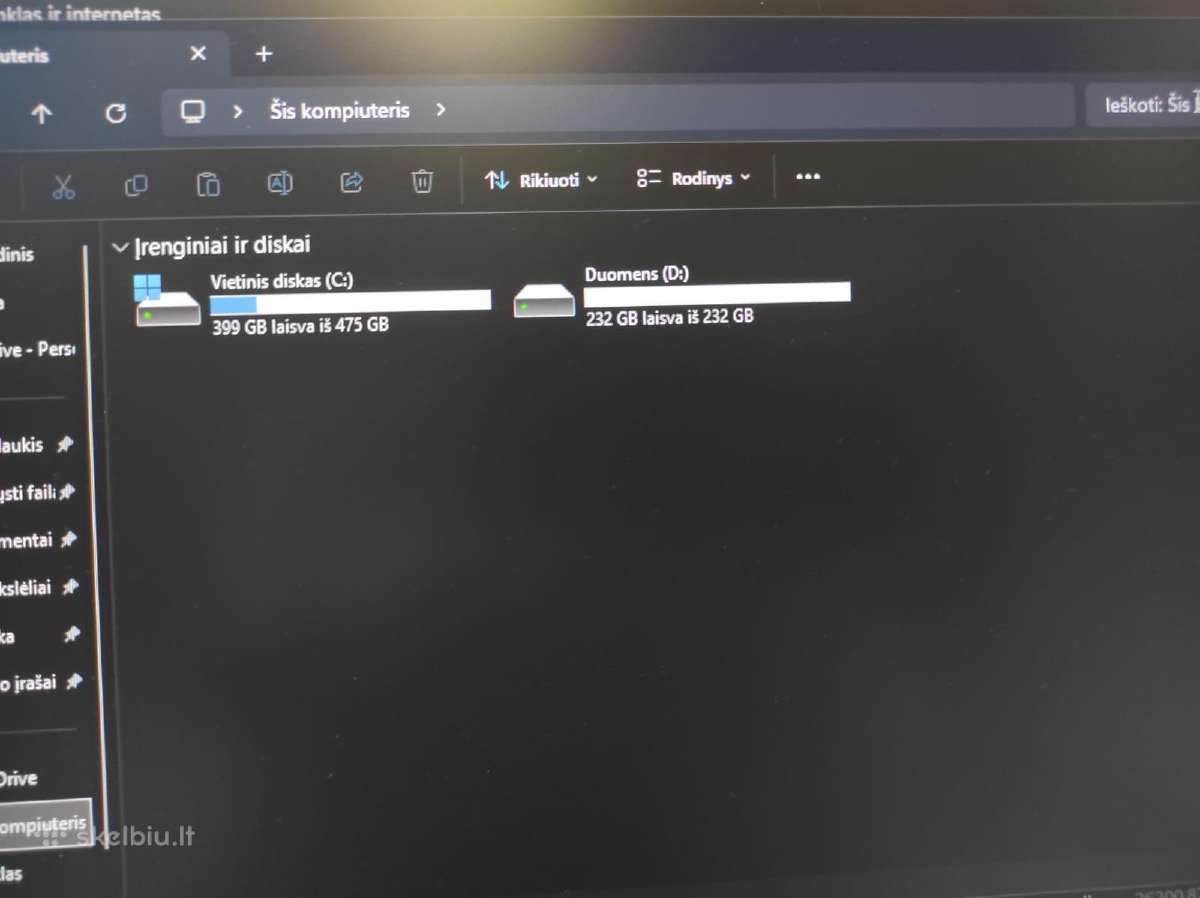 Pc stacionarus – Intel i5 / 16gb RAM / 450gb SSD - nuotraukos Nr. 8