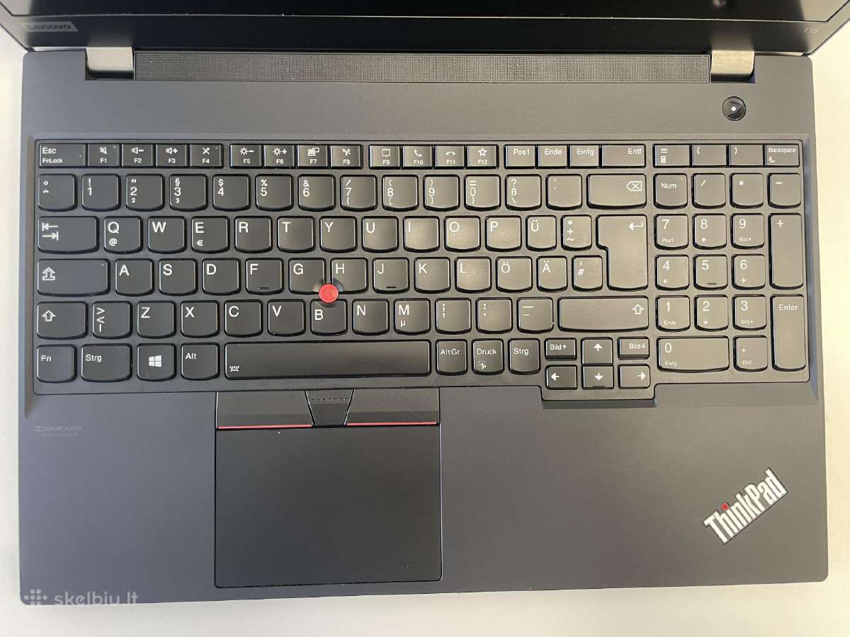 Lenovo Thinkpad T15 Gen 1 i7-10610u 512 SSD 32 RAM - nuotraukos Nr. 5